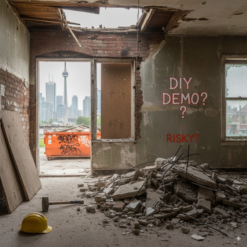DIY Demolition in Toronto: Is It Really a Good Idea or a Risky Move?