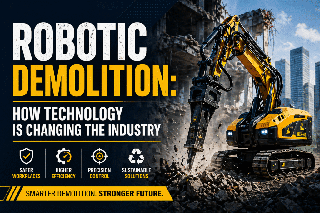 Robotic demolition: shaping the future