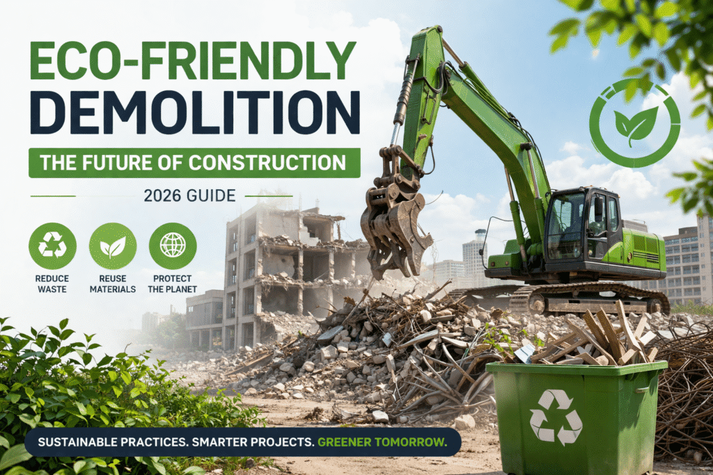 Eco-friendly demolition for a greener future